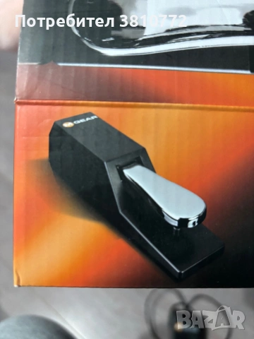 Sustain педал за ел. пиано или синтезатор, снимка 2 - Синтезатори - 53065302