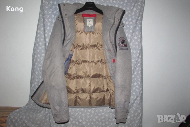 мъжко Оригинално Tom Tailor парка Германия Найки бомбер яке Том Тейлър Nike , снимка 9 - Якета - 52803366