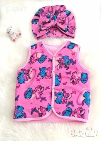 бебешко елече по поръчка, снимка 11 - Жилетки и елечета за бебе - 53787120