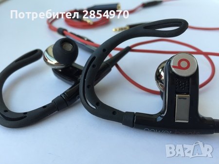 Beats Powerbeats by Dr. Dre Слушалки in ear  black, снимка 4 - Слушалки, hands-free - 41703226