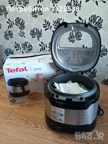 ФРИТЮРНИК Tefal Uno , снимка 3 - Фритюрници - 50280610