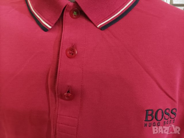 Hugo Boss мъжка тениска original 2-3 XL elastic's голям размер , снимка 2 - Тениски - 41602230