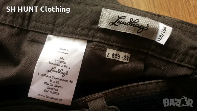 Lundhags Traverse Jr Stretch Trouser размер 13 -14 г / 158 - 164 см детски панталон - 1137, снимка 13 - Детски панталони и дънки - 50229672