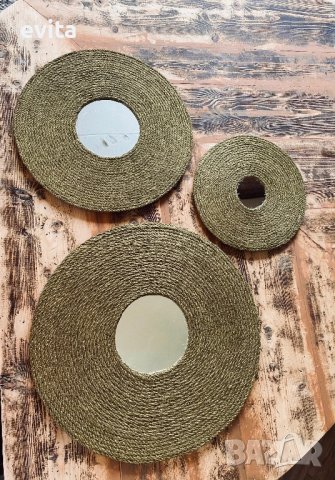 Кръгли огледала. Ръчна изработка! , снимка 8 - Огледала - 40596120