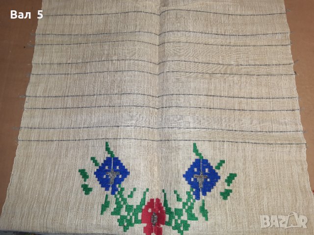 Автентична рядка тъкана престилка с бродерия , сърма , носия, снимка 3 - Антикварни и старинни предмети - 39233158