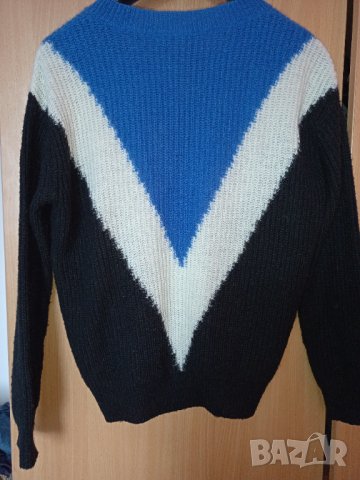 пуловер XS, oversized, снимка 2 - Блузи с дълъг ръкав и пуловери - 34315754