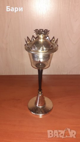 Рядък малък настолен термометър - Франция, снимка 3 - Други ценни предмети - 41241871