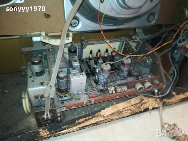 STEREO TUBE RECEIVER-TELEFUNKEN ANTIQUE GERMANY 2708231318, снимка 7 - Ресийвъри, усилватели, смесителни пултове - 41979506