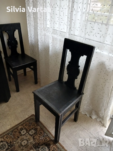 Старинен стол, снимка 2 - Столове - 52323868