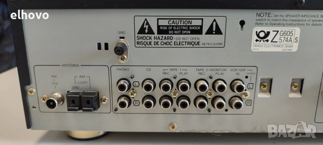 Ресивър Sansui RZ-3500, снимка 10 - Ресийвъри, усилватели, смесителни пултове - 52142440