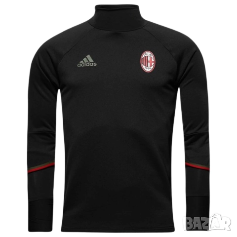 Мъжка блуза Adidas x AC Milan | S размер, снимка 2 - Блузи - 52649019