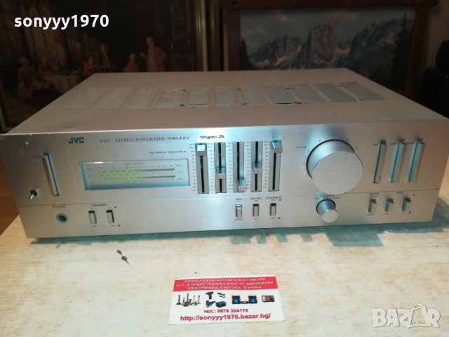 JVC-STEREO AMPLI-MADE IN JAPAN 1002220928, снимка 4 - Ресийвъри, усилватели, смесителни пултове - 35737276