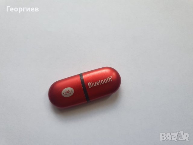 USB Bluetooth адаптер за персонален компютър, снимка 1 - Мрежови адаптери - 41507939