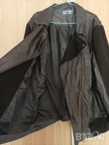 Макси кожено яке Ulla Popken, снимка 4 - Якета - 52787799