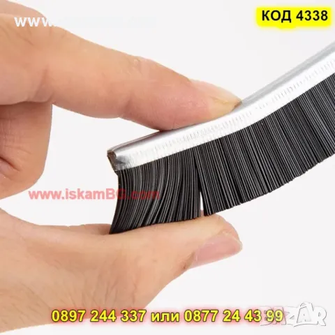 Четка за почистване на трудни места с твърд косъм - КОД 4338, снимка 4 - Други стоки за дома - 49226872
