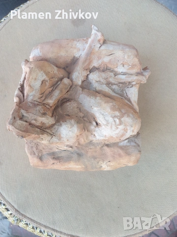 еротична теракотена склуптора , снимка 3 - Антикварни и старинни предмети - 53796683