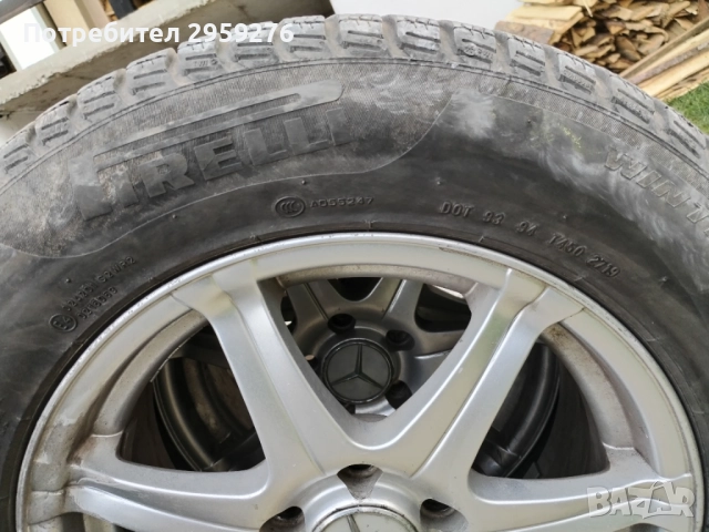 Гуми с джанти  за Мерцедес 215.60.16 ц., снимка 2 - Гуми и джанти - 50153537