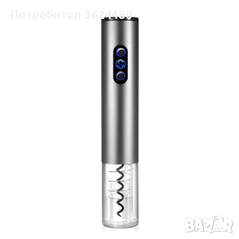 Тирбушон за Вино на Батерии 4566, снимка 3 - Други стоки за дома - 52471179