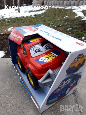 Детска играчка за 1-3 год - Dickey Toys Happy Runner, снимка 2 - Коли, камиони, мотори, писти - 36017779