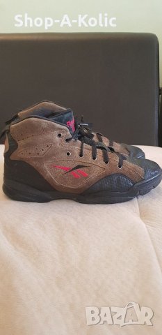 Vintage Retro 90s REEBOK Hexalite Hiking Boots Tan Suede Black Leather, снимка 3 - Кецове - 35667127