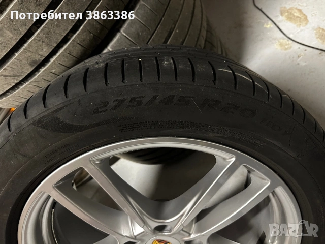 Гуми  pirelli с оригинални джанти кайен спорт пакет  20 цола, снимка 5 - Гуми и джанти - 53749066
