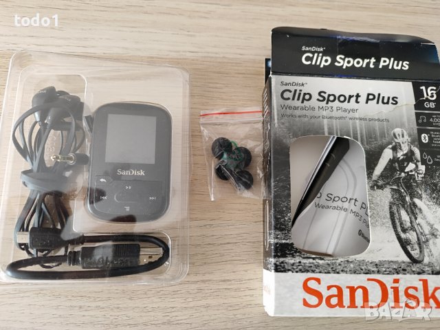 MP3 player SanDisk CLIP Sport PLUS 16GB, снимка 2 - MP3 и MP4 плеъри - 44143418