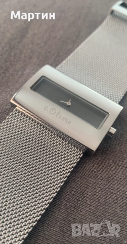 Дамски часовник S.Oliver стомана с меш верижка