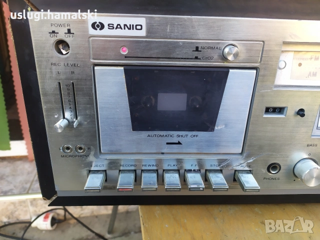 Усилвател/дек/тунер Sanyo, снимка 4 - Ресийвъри, усилватели, смесителни пултове - 53849203