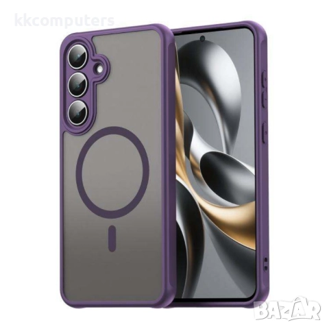 Samsung Galaxy S25 FE PC + TPU/ MagSafe Удароустойчив Калъф и Протектор, снимка 4 - Калъфи, кейсове - 51832353