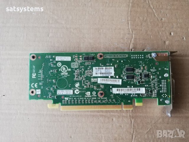 Видео карта NVidia Quadro FX 380 LP 512MB GDDR3 64bit PCI-E, снимка 7 - Видеокарти - 41291734
