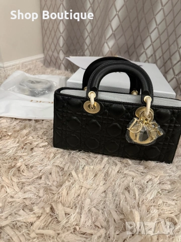 Оригинална чанта Lady D Joy Dior, снимка 2 - Чанти - 53386640