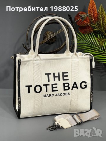 дамска чанта MARC JACOBS  Jacquard(tote bag), снимка 2 - Чанти - 39925081