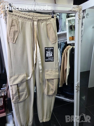 Мъжки екип в бежав и черен цвят. , снимка 4 - Спортни дрехи, екипи - 53108783