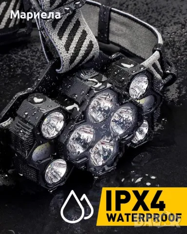 Челник 22 000 Лумена / LED / 10 Режима / Акумулаторен Челник, снимка 6 - Други инструменти - 50092828