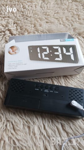 Часовник с големи цифри , температура , аларма и много функции, снимка 3 - Друга електроника - 35881581