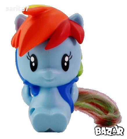 Фигурка на пони my little pony rainbow dash mcdonalds, снимка 3 - Фигурки - 34325485