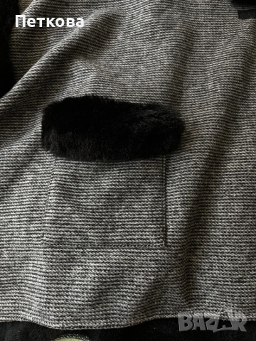 Дамско яке - пончо, снимка 5 - Палта, манта - 52965086