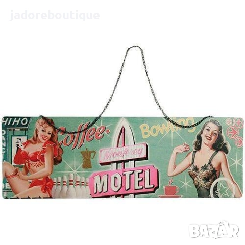 Метални табели 15х45 см Ретро стил - различни видове, снимка 2 - Декорация за дома - 52047752