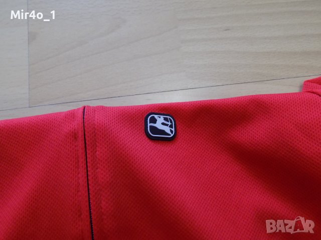 вело джърси giordana тениска мъжко оригинално шосейно колоездене XL, снимка 3 - Спортни дрехи, екипи - 39814784