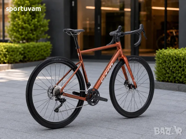 Нов гравел велосипед CTM KOYUK 1.0 700C – Shimano GRX, карбонова вилка, внос от Словакия, снимка 3 - Велосипеди - 55861011