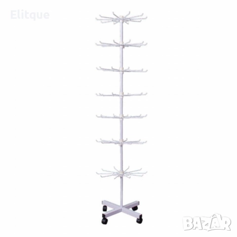 Метален въртящ се стелаж – практично и стилно решение за съхранение, снимка 8 - Други стоки за дома - 52596869