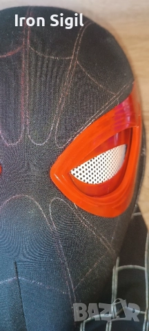 Spider-Man Маска с Мигащи Очи, снимка 7 - Друга електроника - 51593632