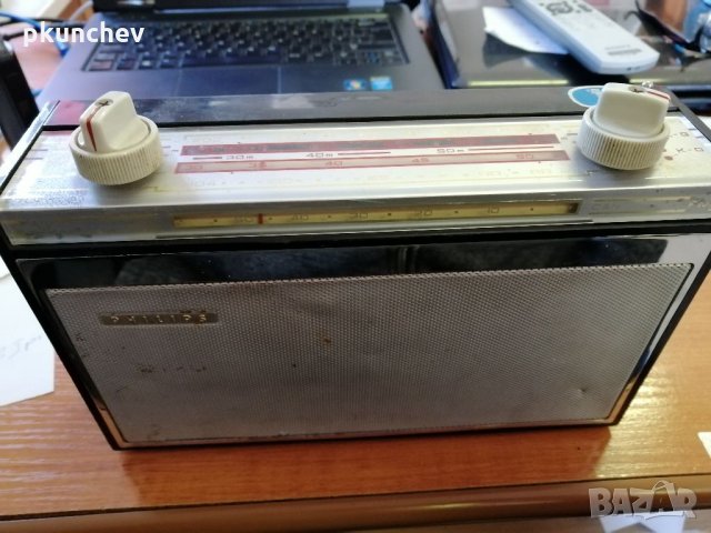 Ретро радиоприемник PHILIPS FM/MW/LW/SW, снимка 6 - Радиокасетофони, транзистори - 35860993