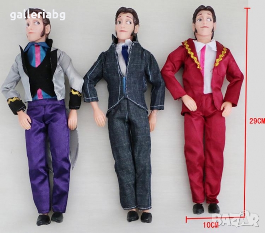 Замръзналото кралство: Кукла на Принц Ханс (Frozen), снимка 6 - Кукли - 32366227