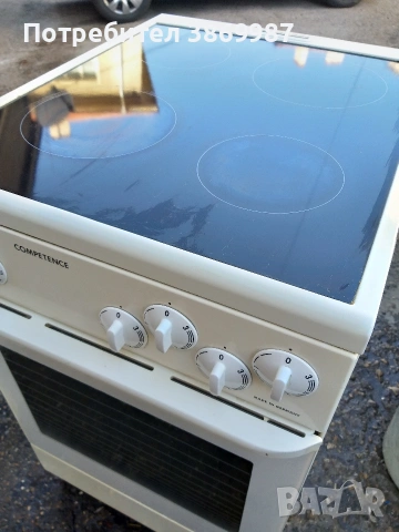 Печка със керамични котлони и вентилатор AEG , снимка 5 - Печки, фурни - 53842826