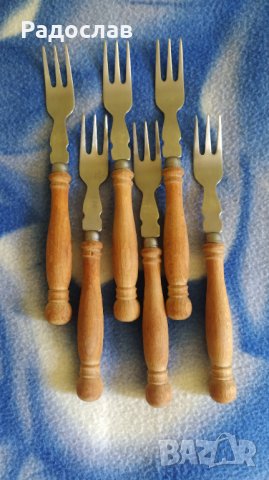 стари вилици П. Денев Габрово , снимка 3 - Прибори за хранене, готвене и сервиране - 40835313