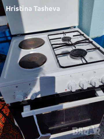 Продавам комбинирана готварска печка