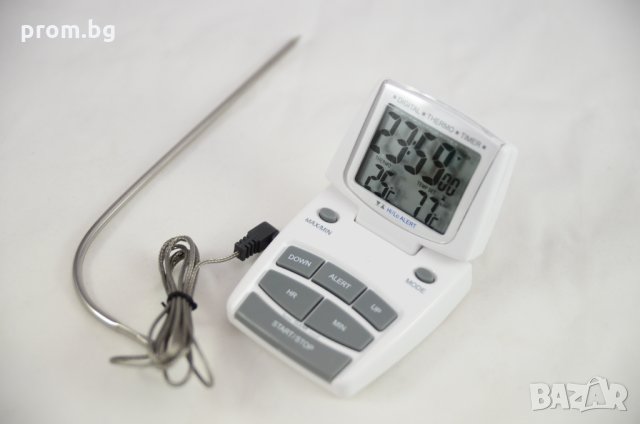 TFA електронен кухненски термо таймер, часовник, аларма, внос от Германия, снимка 5 - Други инструменти - 35785869
