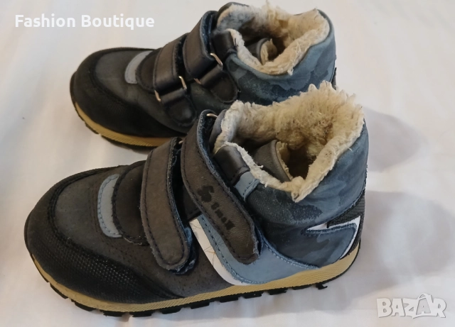 Детски зимни обувки за момче- 24 номер , и пантофи да градина- 23 номер  Цена за двете- 14лв Без заб, снимка 6 - Бебешки боти и ботуши - 51895885