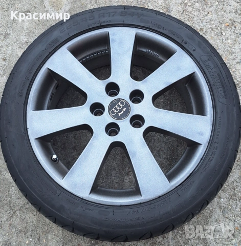 Джанти с гуми 5х112 R17